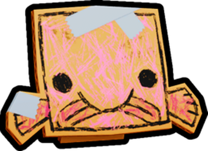 Cardboard Blobfish