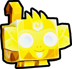 Shiny Golden Color Ruins Monkey