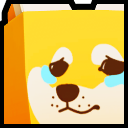 Golden Huge Sad Doge