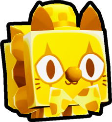 Shiny Golden Clown Cat