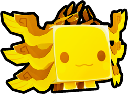 Golden Empyrean Axolotl