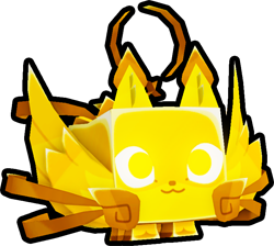 Shiny Golden Empyrean Fox