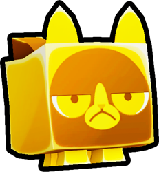 Shiny Golden Grumpy Cat