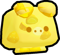 Golden Jelly Piggy