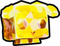 Shiny Golden Mosaic Lamb