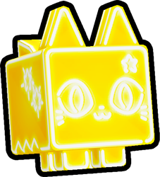 Golden Neon Cat