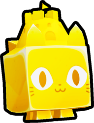 Shiny Golden Sandcastle Cat