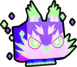 Shiny Neon Twilight Wolf