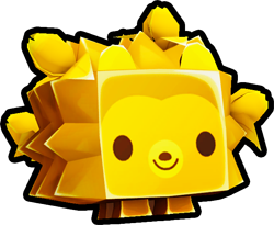 Shiny Golden Tulip Hedgehog