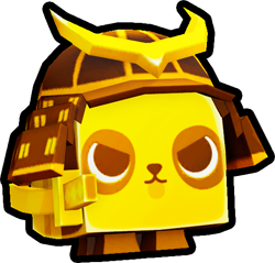 Shiny Golden Ronin Panda