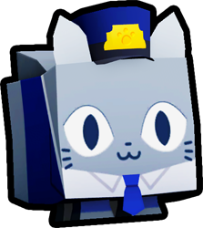 Train Conductor Cat