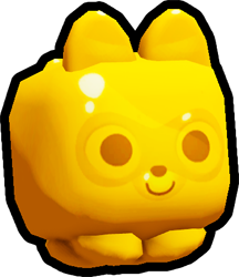 Shiny Golden Gummy Raccoon