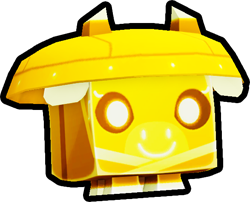 Golden Tech Ninja Cow