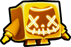 Shiny Golden Hacked Skeleton