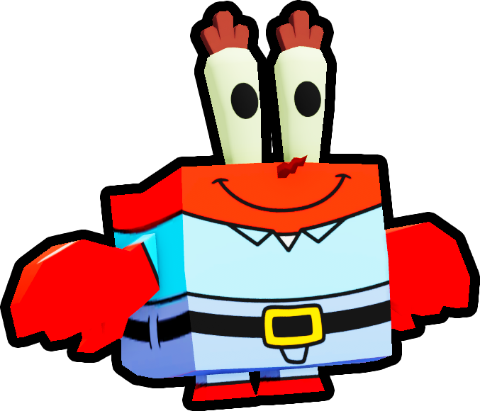 Shiny Rainbow Mr Krabs