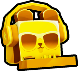 Golden DJ Panda