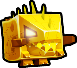 Shiny Golden Mech Dino