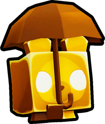 Golden Umbrella Bear