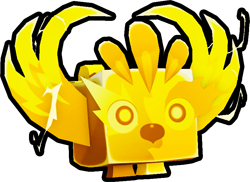 Shiny Golden Elemental Phoenix