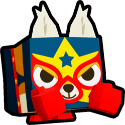 Rainbow Luchador Coyote